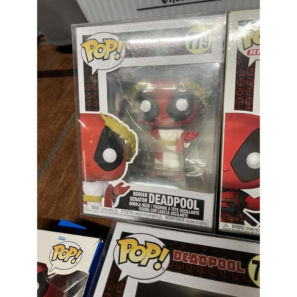 Lot Of Deadpool Funko Pop 9 Figures In All - Picture 2 of 8
